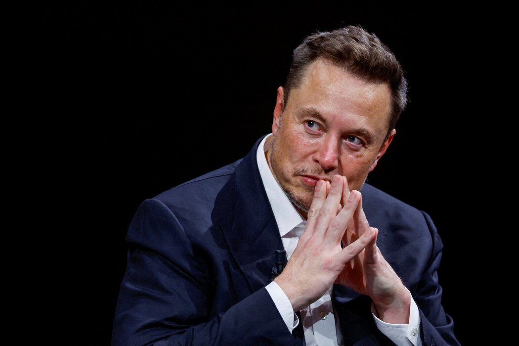 Elon Musk bei einem Investment-Workshop